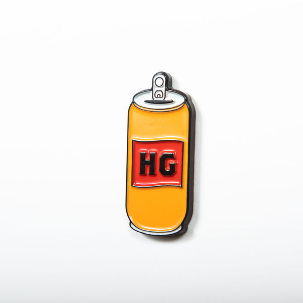 HG Beverage Can Enamel Pin